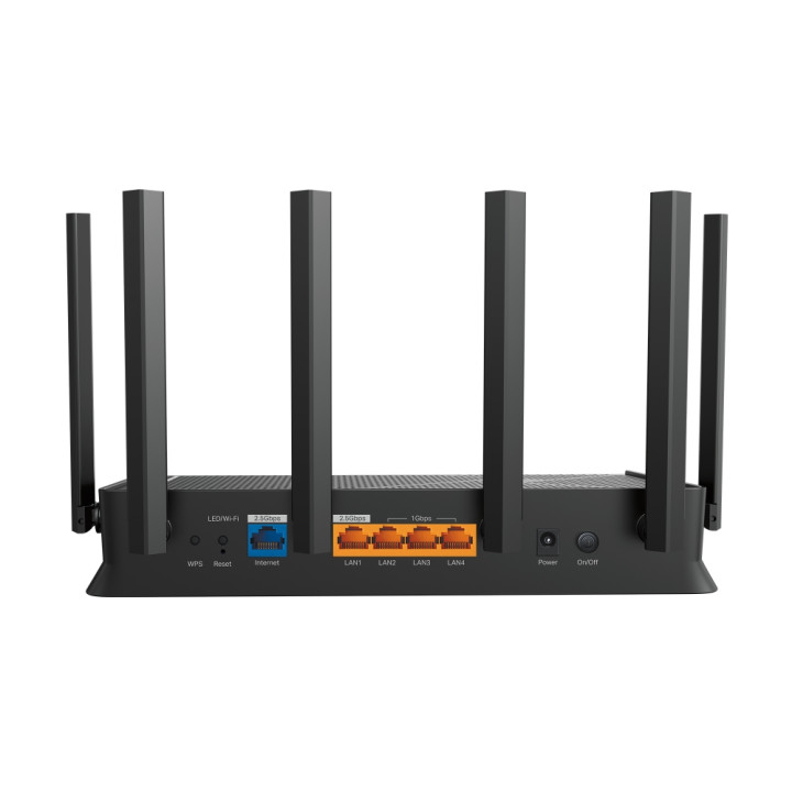 TP-Link Archer BE400 routeur sans fil 2.5 Gigabit Ethernet Bi-bande (2,4 GHz / 5 GHz) Noir — vue 3