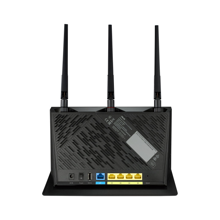 ASUS 4G-AC86U routeur sans fil Gigabit Ethernet Bi-bande (2,4 GHz / 5 GHz) Noir — vue 2