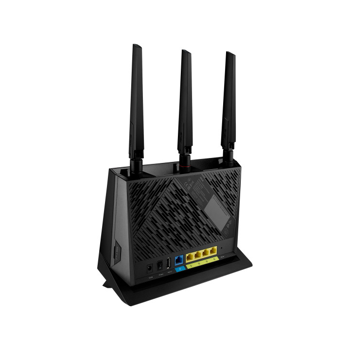 ASUS 4G-AC86U routeur sans fil Gigabit Ethernet Bi-bande (2,4 GHz / 5 GHz) Noir — vue 5