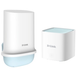 D-Link DWP-1010/KT système Wi-Fi maillé Bi-bande (2,4 GHz / 5 GHz) Wi-Fi 6 (802.11ax) Blanc 2 5G Interne — vue 1