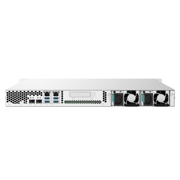 QNAP TS-432PXU-RP NAS Rack (1 U) Annapurna Labs Alpine AL-324 2 Go DDR4 0 To Noir — vue 2