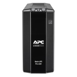 APC BR650MI alimentation d'énergie non interruptible Interactivité de ligne 0,65 kVA 390 W 6 sortie(s) CA — vue 1
