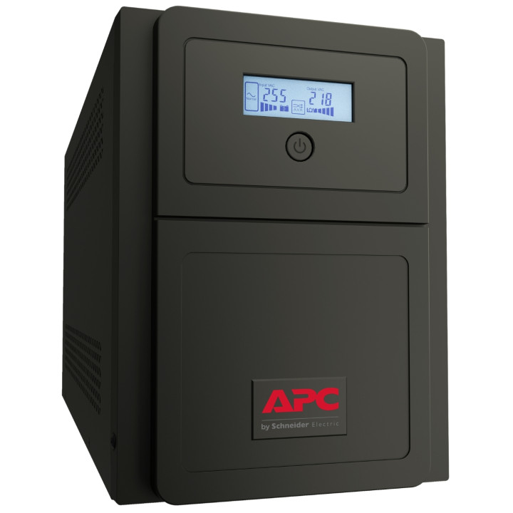 APC Easy UPS SMV alimentation d'énergie non interruptible Interactivité de ligne 1,5 kVA 1050 W 6 sortie(s) CA — vue 1