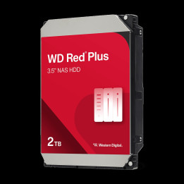 WD Red Plus 4 To — Disque dur interne 3.5" NAS SATA 6 Gb/s