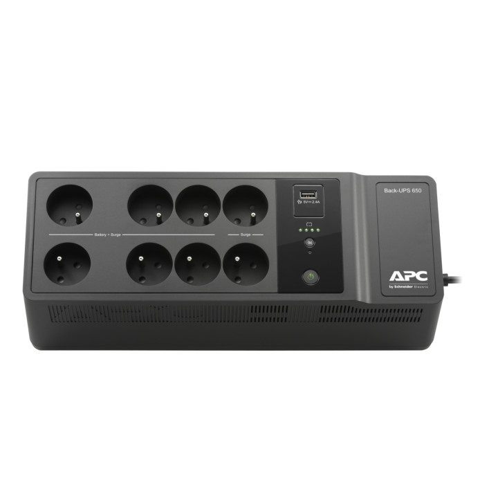 APC Back-UPS - Onduleurs monophasés Off-Line -650VA - 230V - 1USB - 6+2 Prises FR — vue 4