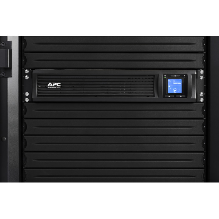APC Smart-UPS SMC - Onduleur line-interactive - 230V - 1000VA - Rack - SmartConnect — vue 4