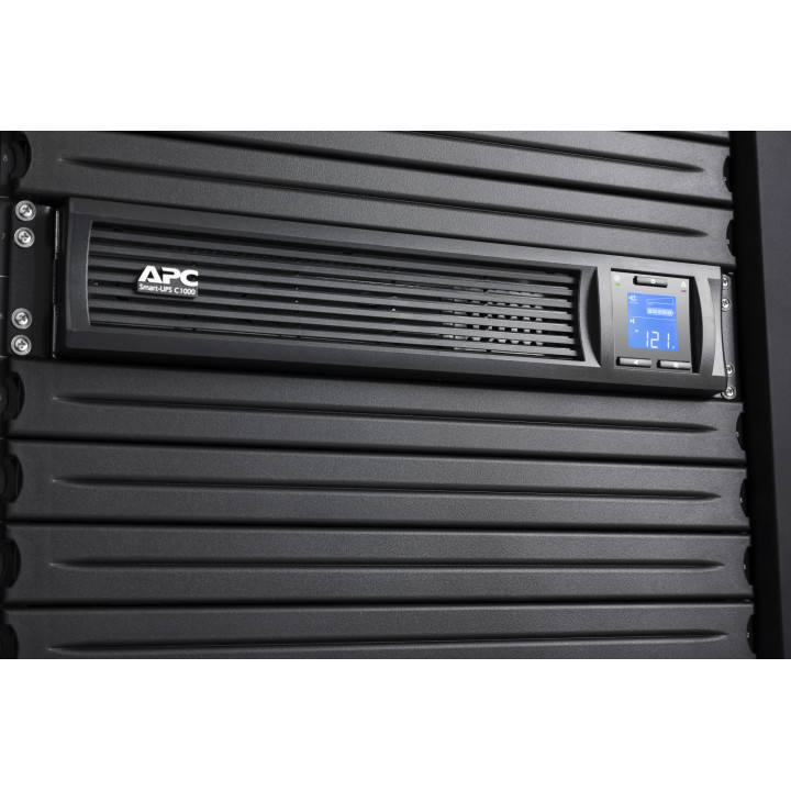 APC Smart-UPS SMC - Onduleur line-interactive - 230V - 1000VA - Rack - SmartConnect — vue 5