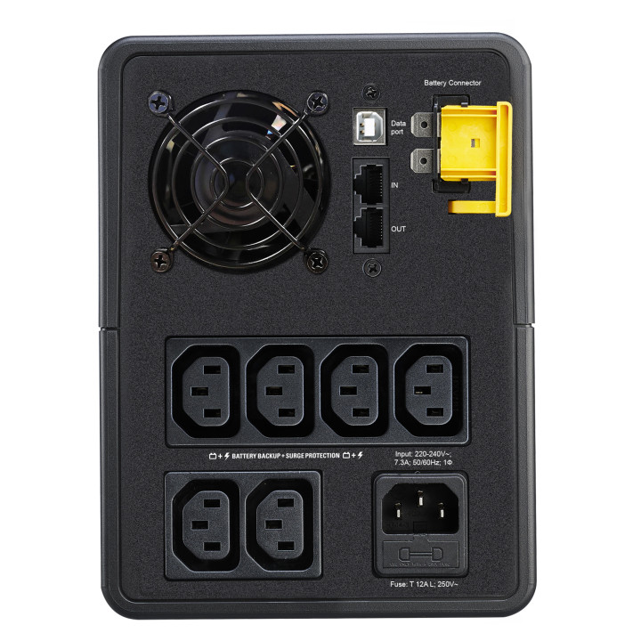 APC BackUPS BX - onduleur line-interactive - 1600VA, 230V - prises IEC — vue 2