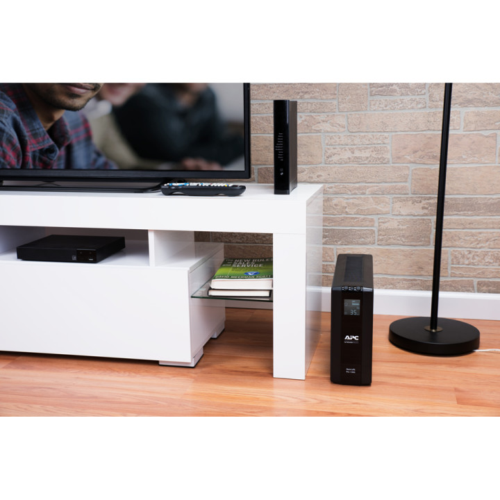 APC Back UPS Pro BR 1300VA - 8 CEI - AVR - Interface LCD — vue 5