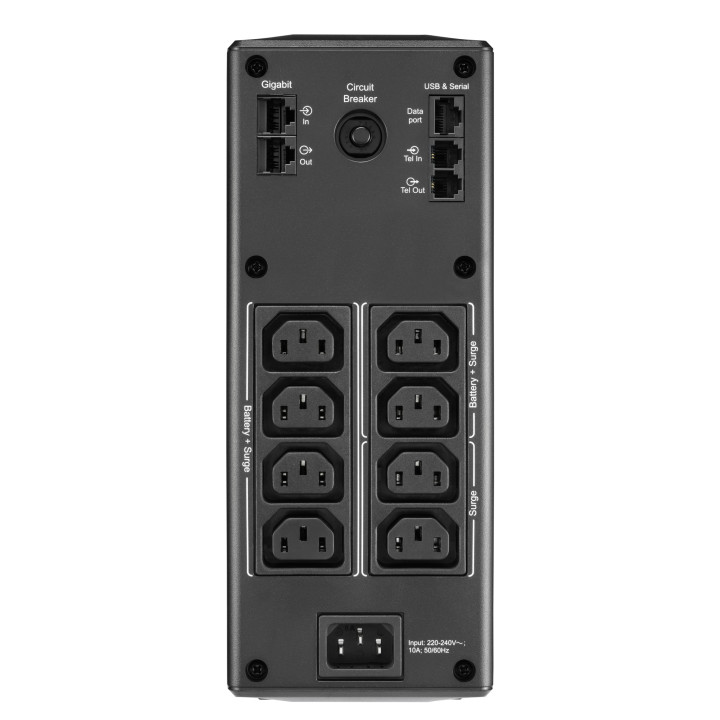 APC Back UPS Pro BR 1600VA - 8 CEI - AVR - Interface LCD — vue 2