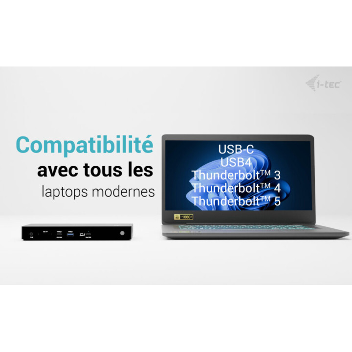 i-tec TB4TRIPLEDOCKPD — vue 5