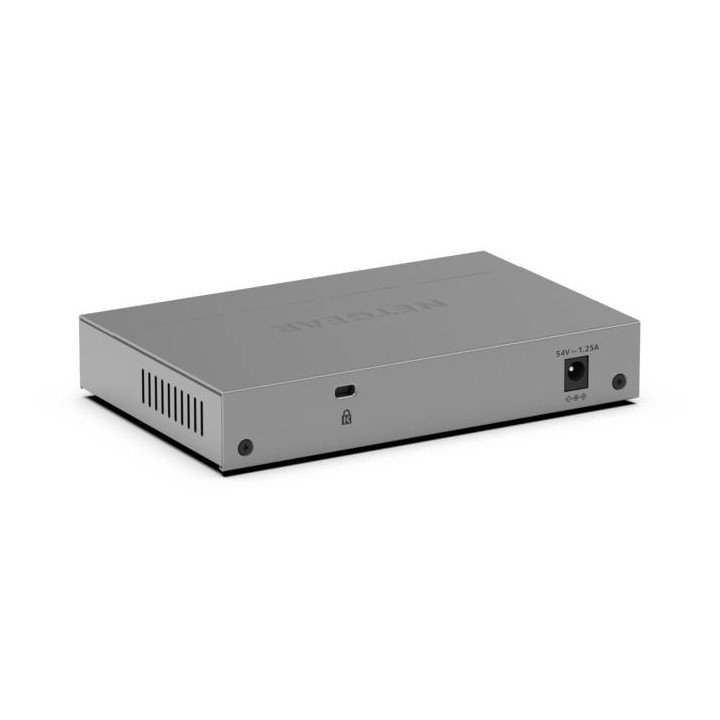 NETGEAR GS108EP Géré L2/L3 Gigabit Ethernet (10/100/1000) Gris — vue 4