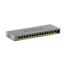 NETGEAR GS116EPP Géré L2/L3 Gigabit Ethernet (10/100/1000) Connexion Ethernet, supportant l'alimentation via c — vue 1