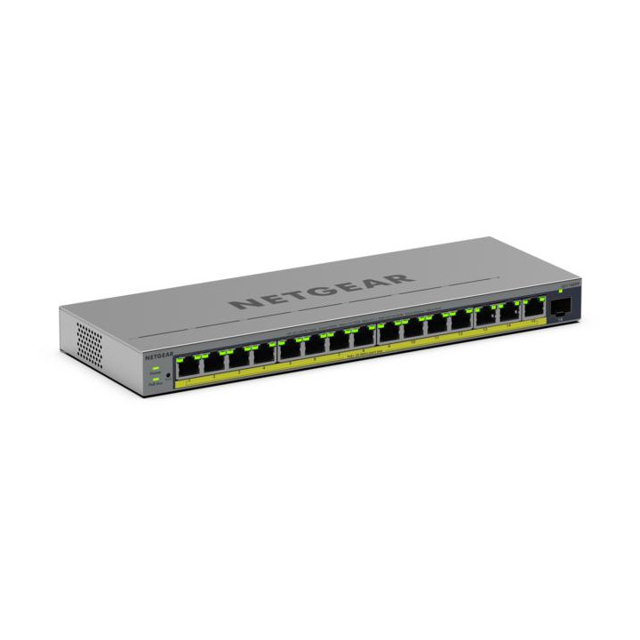 NETGEAR GS116EPP Géré L2/L3 Gigabit Ethernet (10/100/1000) Connexion Ethernet, supportant l'alimentation via c — vue 1