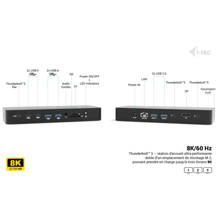 i-tec TB5TRIPLEDOCKM2PD — vue 4