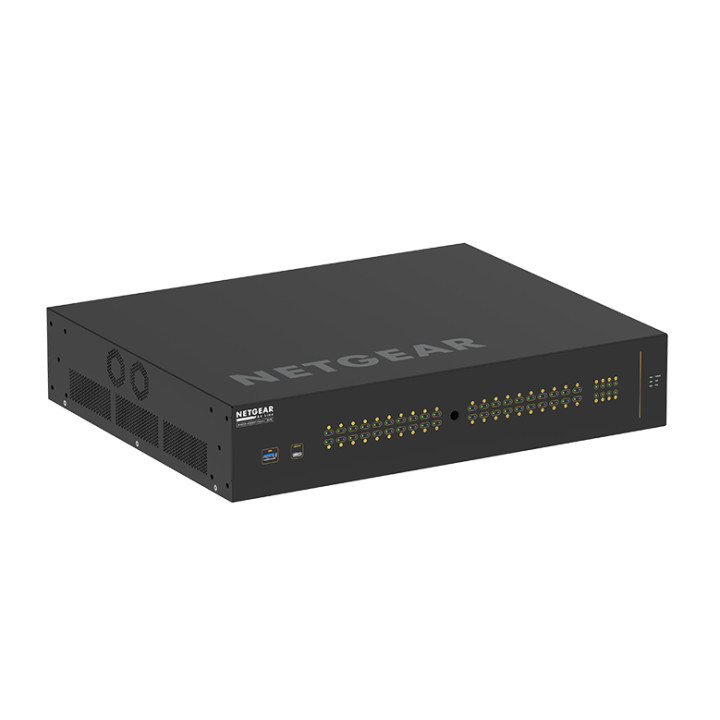 NETGEAR GSM4248UX Géré L2/L3 Gigabit Ethernet (10/100/1000) Connexion Ethernet, supportant l'alimentation via  — vue 3