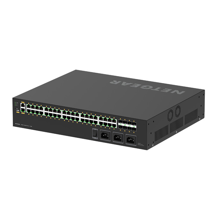 NETGEAR GSM4248UX Géré L2/L3 Gigabit Ethernet (10/100/1000) Connexion Ethernet, supportant l'alimentation via  — vue 4