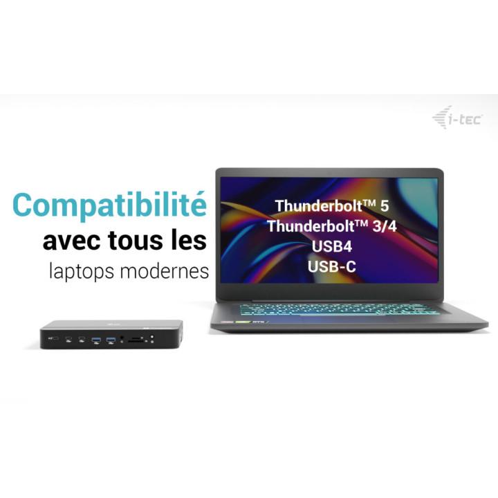 i-tec TB5TRIPLEDOCKM2PD — vue 5