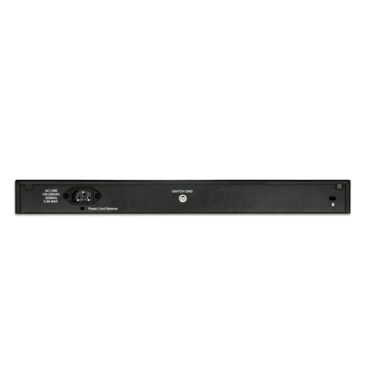 D-Link DGS-1210-52MP Géré L2 Gigabit Ethernet (10/100/1000) Connexion Ethernet, supportant l'alimentation via  — vue 3
