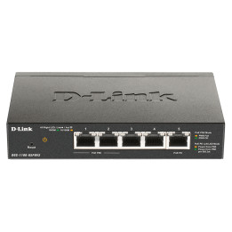 D-Link DGS-1100-05PDV2 commutateur réseau Géré Gigabit Ethernet (10/100/1000) Connexion Ethernet, supportant l — vue 1
