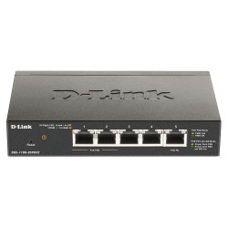 D-Link DGS-1100-05PDV2 — Switch manageable 5 ports Gigabit PoE+
