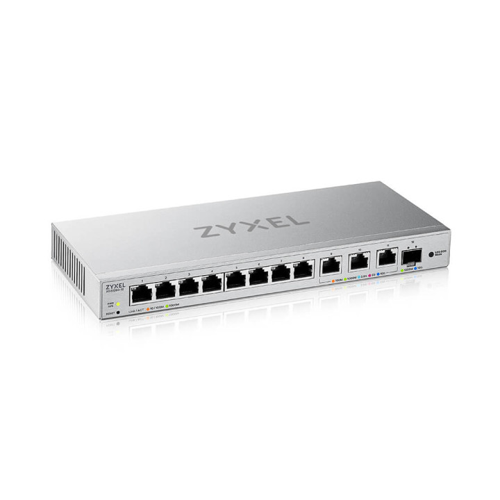 Zyxel XGS1250-12 Géré L2 10G Ethernet (100/1000/10000) Gris — vue 1