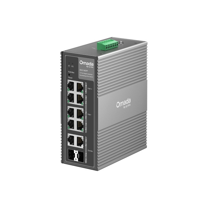 TP-Link Omada IES210GPP commutateur réseau Géré Gigabit Ethernet (10/100/1000) Connexion Ethernet, supportant  — vue 3