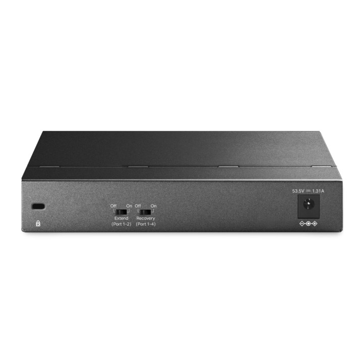 TP-Link TL-SG1006PP commutateur réseau Non-géré Gigabit Ethernet (10/100/1000) Connexion Ethernet, supportant  — vue 1