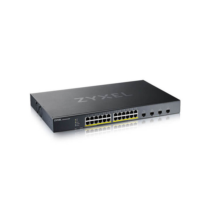 Zyxel XGS1935-28HP Géré L3 Gigabit Ethernet (10/100/1000) Connexion Ethernet, supportant l'alimentation via ce — vue 2