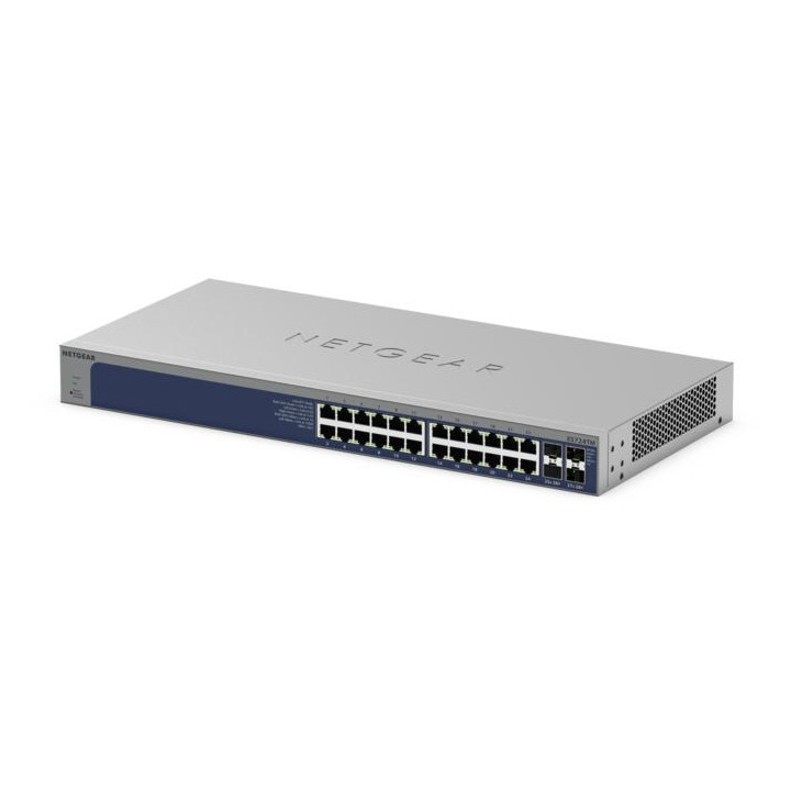NETGEAR XS724TM Géré L2/L3/L4 Gris — vue 3
