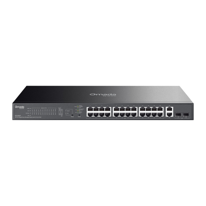 TP-Link ES228GP commutateur réseau Géré L2 Gigabit Ethernet (10/100/1000) Connexion Ethernet, supportant l'ali — vue 1