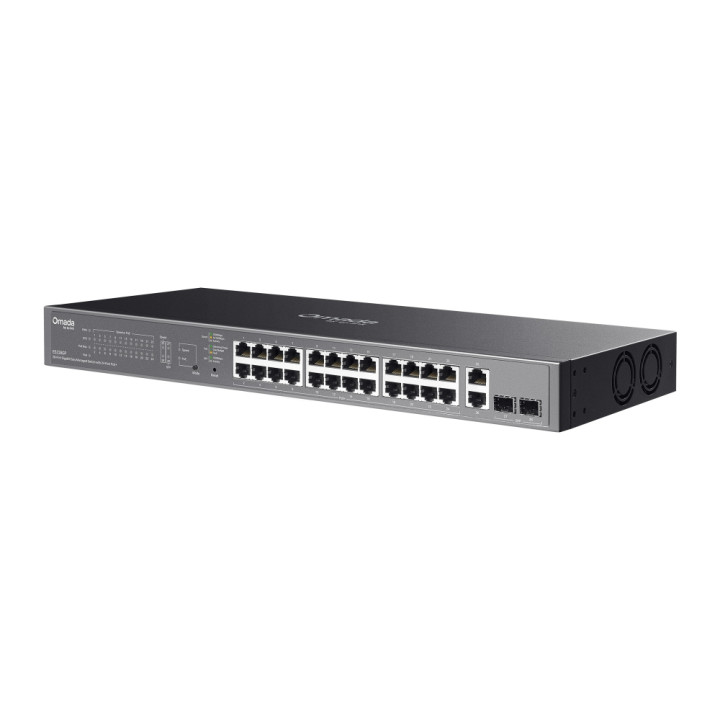 TP-Link ES228GP commutateur réseau Géré L2 Gigabit Ethernet (10/100/1000) Connexion Ethernet, supportant l'ali — vue 3