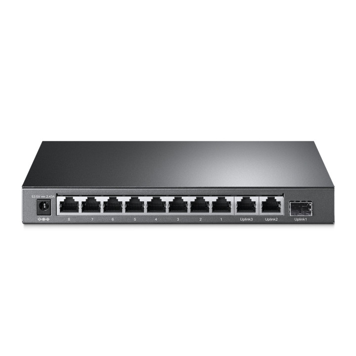 TP-Link TL-SG1210MP commutateur réseau Non-géré Gigabit Ethernet (10/100/1000) Connexion Ethernet, supportant  — vue 3