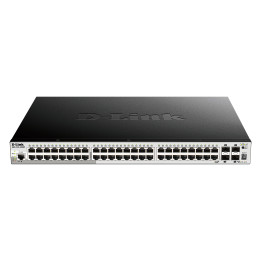 D-Link DGS-1510-20/E commutateur réseau Géré L2/L3 Gigabit Ethernet (10/100/1000) 1U Gris — vue 1