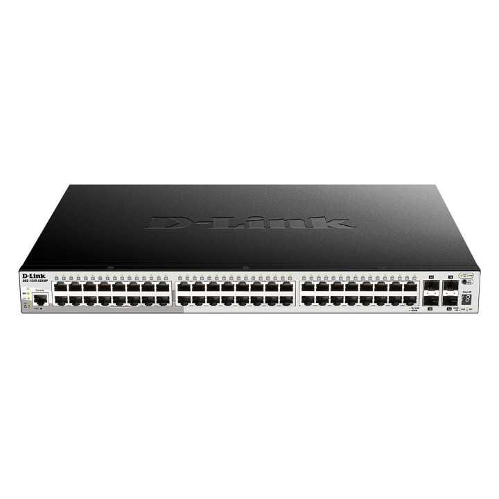 D-Link DGS-1510-20/E commutateur réseau Géré L2/L3 Gigabit Ethernet (10/100/1000) 1U Gris — vue 1