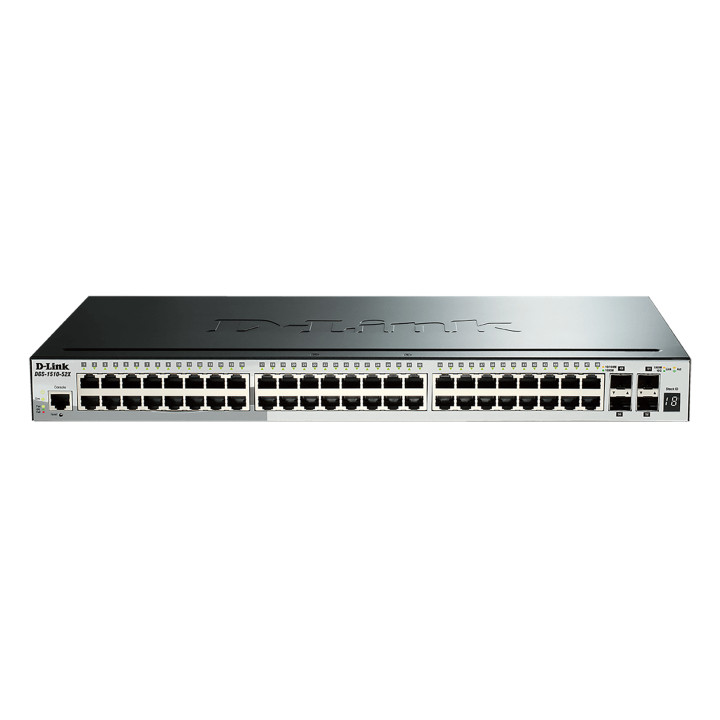 D-Link DGS-1510-20/E commutateur réseau Géré L2/L3 Gigabit Ethernet (10/100/1000) 1U Gris — vue 3