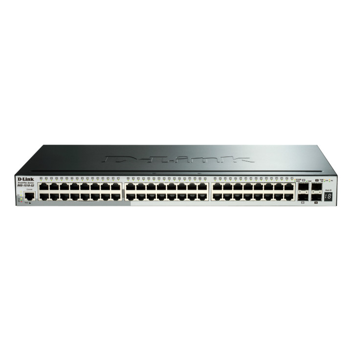 D-Link DGS-1510-20/E commutateur réseau Géré L2/L3 Gigabit Ethernet (10/100/1000) 1U Gris — vue 5