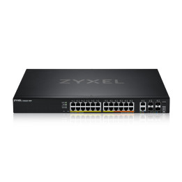 Zyxel XGS2220-30HP Géré L3 Gigabit Ethernet (10/100/1000) Connexion Ethernet, supportant l'alimentation via ce — vue 1