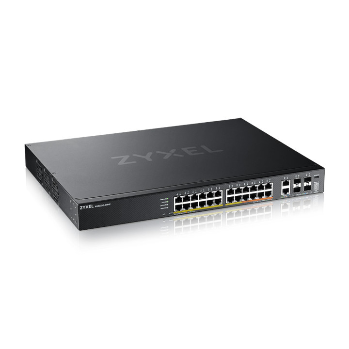 Zyxel XGS2220-30HP Géré L3 Gigabit Ethernet (10/100/1000) Connexion Ethernet, supportant l'alimentation via ce — vue 4