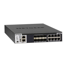 NETGEAR XSM4316S Géré L3 10G Ethernet (100/1000/10000) 1U Noir — vue 1