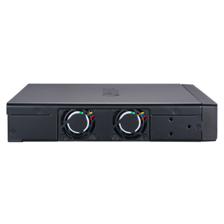 QNAP QSW-M804-4C commutateur réseau Géré 10G Ethernet (100/1000/10000) Noir — vue 3