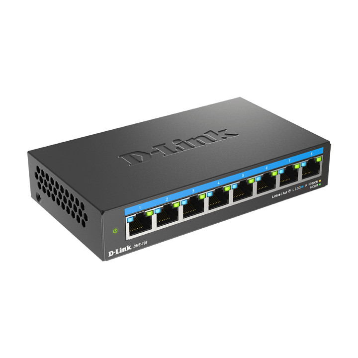 D-Link Switch non administrable 8 ports multi-Gigabit 2,5G — vue 1