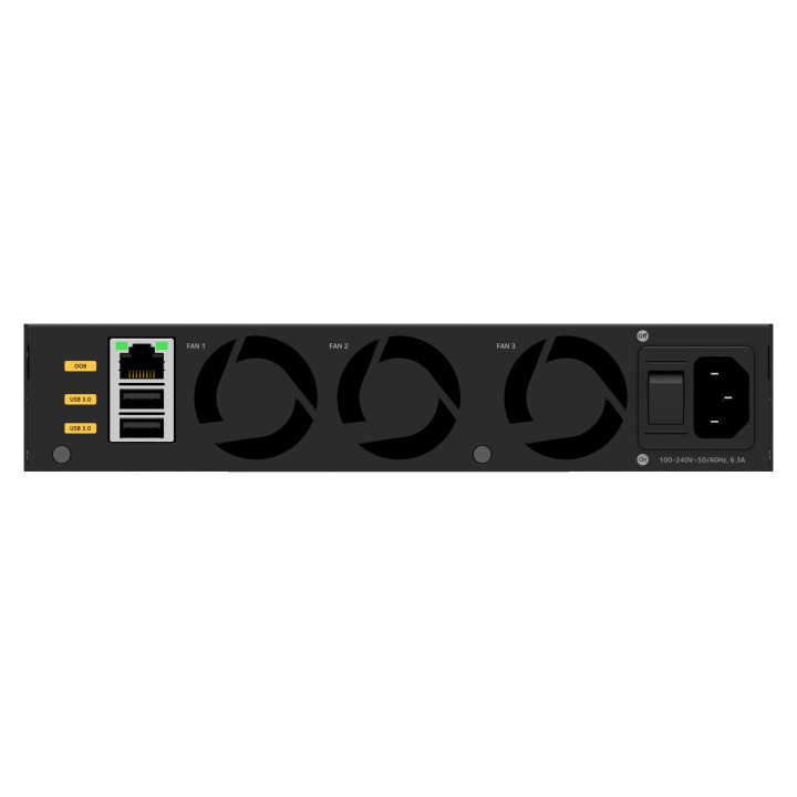 NETGEAR XSM4316 Géré L3 10G Ethernet (100/1000/10000) 1U Noir — vue 1