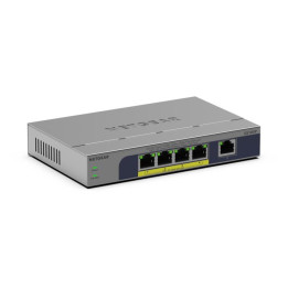 NETGEAR GS105P Non-géré Gigabit Ethernet (10/100/1000) Connexion Ethernet, supportant l'alimentation via ce po — vue 1