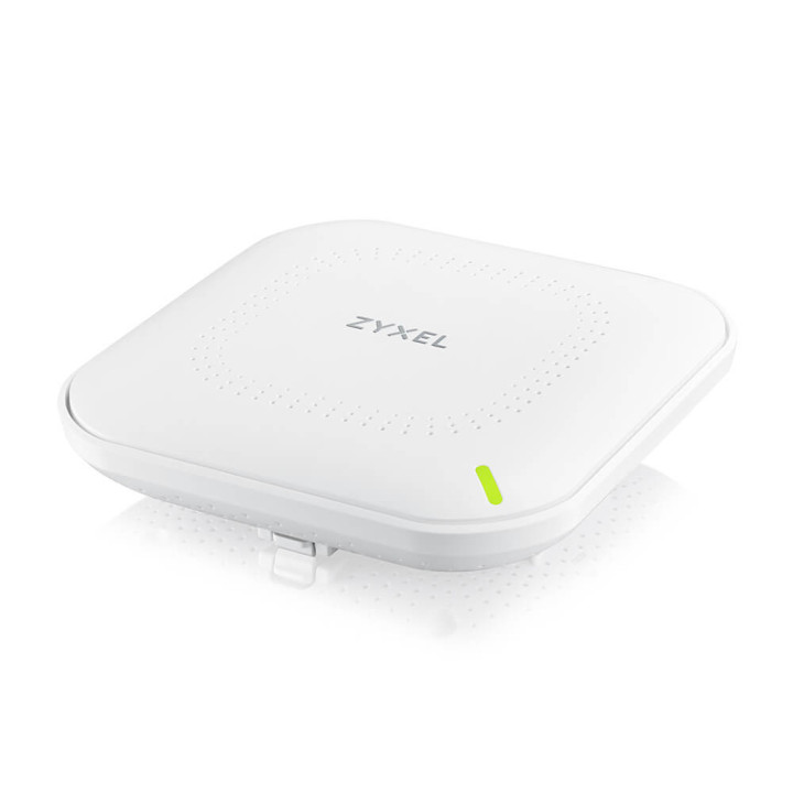 Zyxel NWA90AX PRO 2400 Mbit/s Blanc Connexion Ethernet, supportant l'alimentation via ce port (PoE) — vue 2