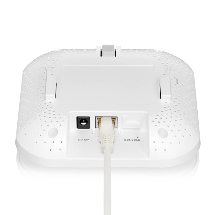 Zyxel NWA90AX PRO 2400 Mbit/s Blanc Connexion Ethernet, supportant l'alimentation via ce port (PoE) — vue 5