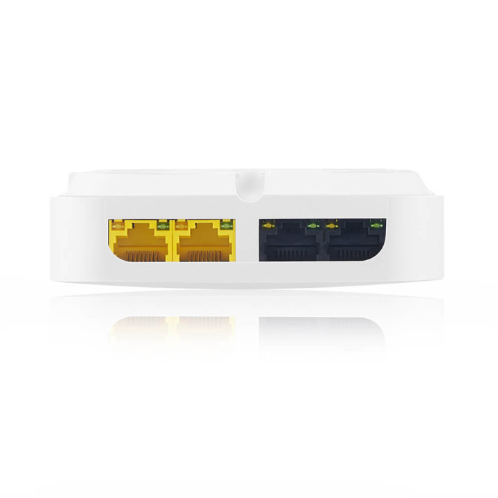 Zyxel WAX300H 2400 Mbit/s Blanc Connexion Ethernet, supportant l'alimentation via ce port (PoE) — vue 3
