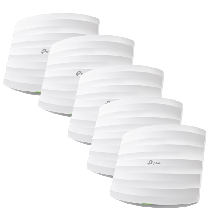 TP-Link Omada EAP245(5-PACK) point d'accès réseaux locaux sans fil 1750 Mbit/s Blanc Connexion Ethernet, suppo — vue 1