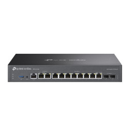 TP-Link Omada ER7412-M2 Routeur connecté 2.5 Gigabit Ethernet, Gigabit Ethernet Noir — vue 1