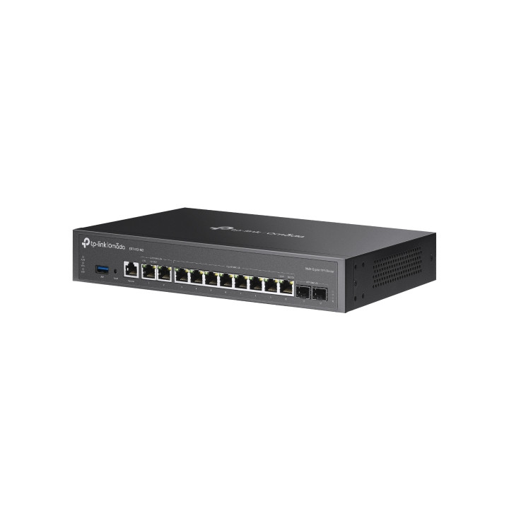 TP-Link Omada ER7412-M2 Routeur connecté 2.5 Gigabit Ethernet, Gigabit Ethernet Noir — vue 3
